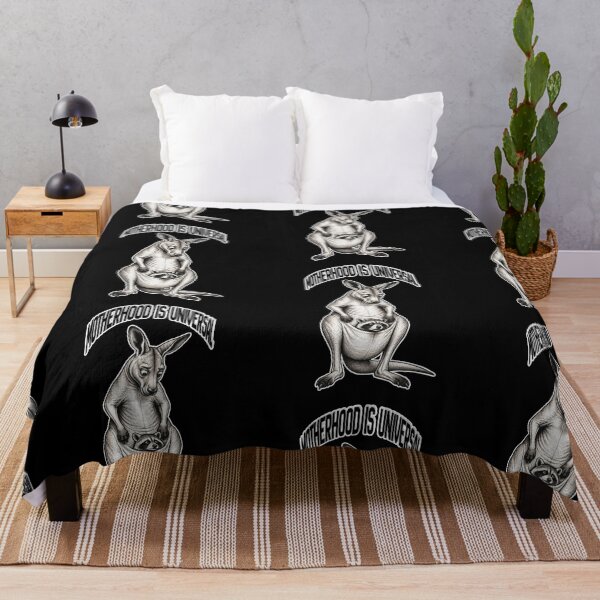 Item preview, Motherhood Is Universal - Funny Kangaroo & Raccoon Motherhood Humor designed and sold by tellia-kallisto.