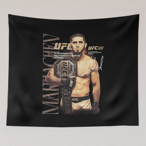 Item preview, Islam Makhachev UFC 330 Welterweight Champion designed and sold by JeyVel.
