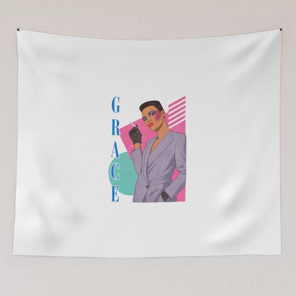 Item preview, Grace Jones 80s Aesthetic Design designed and sold by SparklesCo.