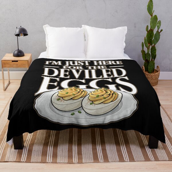 Item preview, Just Here For The Deviled Egg Thanksgiving designed and sold by ShirTomDesigns.