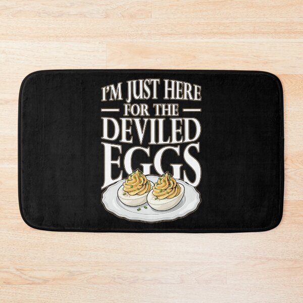 Item preview, Just Here For The Deviled Egg Thanksgiving designed and sold by ShirTomDesigns.