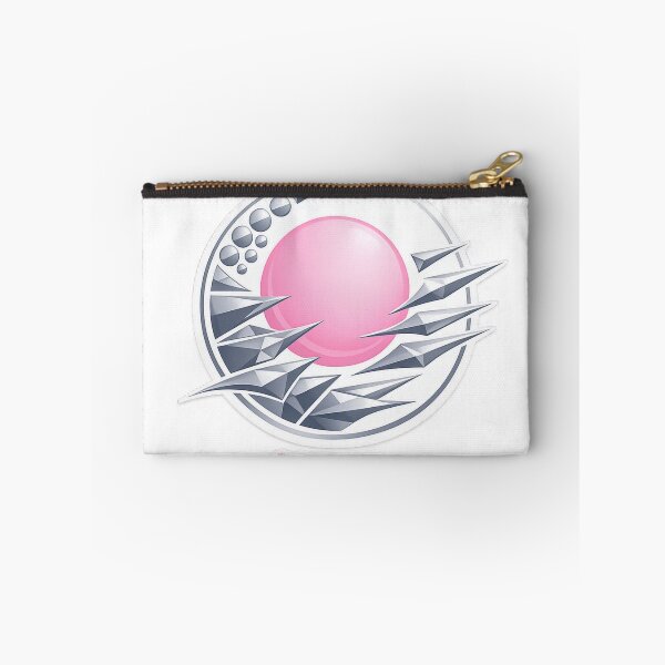 Item preview, Life starting symbol pink round  and metallic blue edges running towards it  designed and sold by wallartofmio.