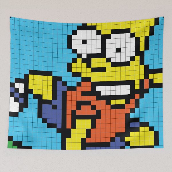 Item preview, Pixel Art Cartoon Show designed and sold by CUTOCARS-SHOP.