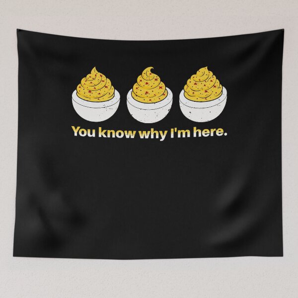 Item preview, Deviled Egg Thanksgiving Why I Am Here designed and sold by ShirTomDesigns.