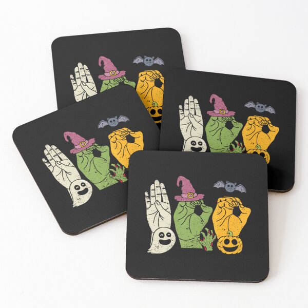 Item preview, Boo Hands ASL American Sign Language Witch Halloween designed and sold by Teansnack.