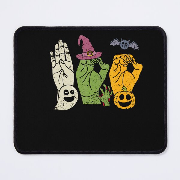 Item preview, Boo Hands ASL American Sign Language Witch Halloween designed and sold by Teansnack.