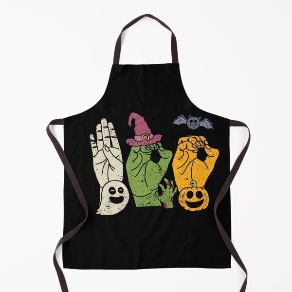 Item preview, Boo Hands ASL American Sign Language Witch Halloween designed and sold by Teansnack.