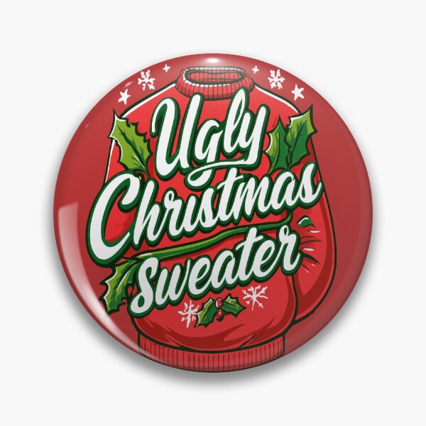 Item preview, Mistletoe on an Ugly Christmas Sweater Design designed and sold by RichardRags.