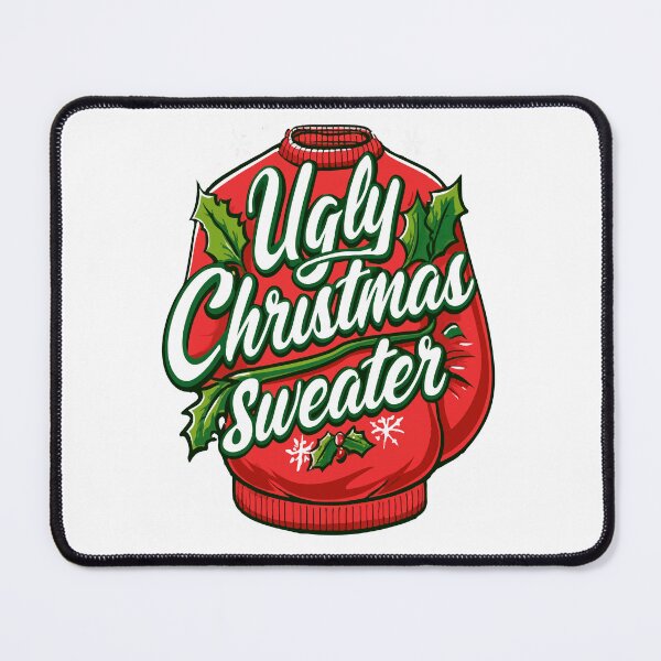 Item preview, Mistletoe on an Ugly Christmas Sweater Design designed and sold by RichardRags.