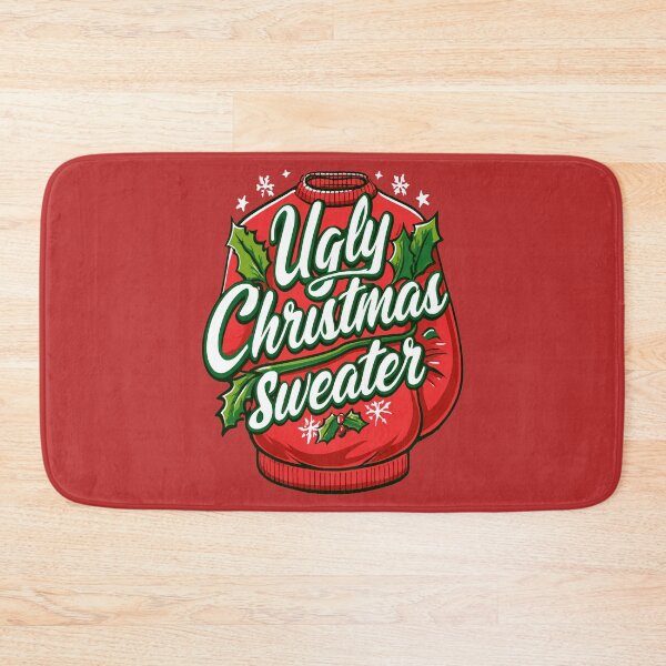 Item preview, Mistletoe on an Ugly Christmas Sweater Design designed and sold by RichardRags.