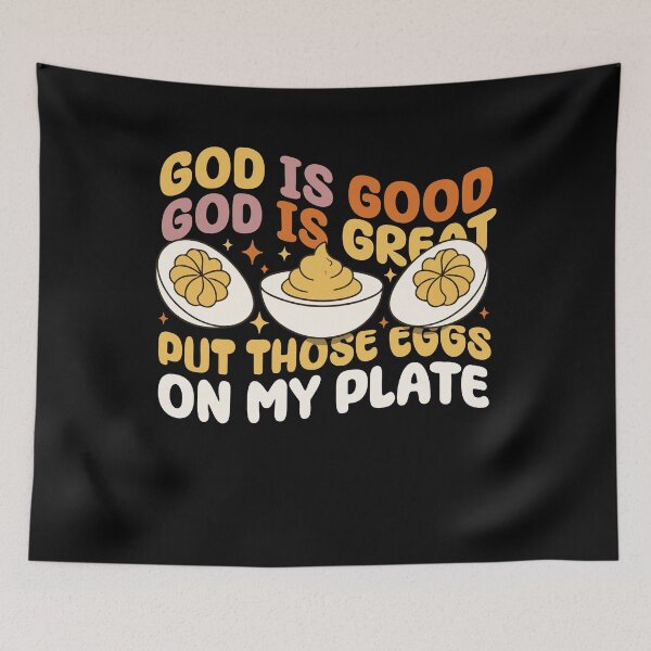 Item preview, Put Those Eggs On My Plate Deviled Egg Funny designed and sold by ShirTomDesigns.
