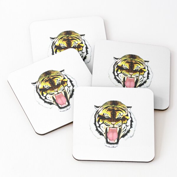 Item preview, Jeffs Angry tiger designed and sold by Julie LeClair.