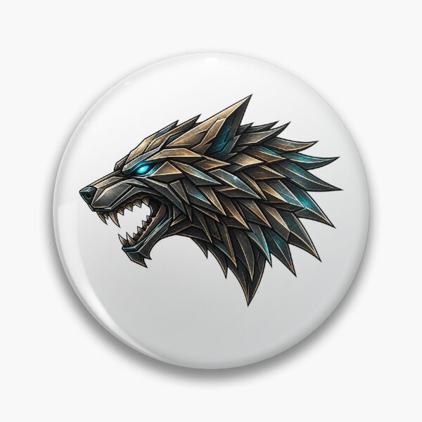 Item preview, Majestic Cybernetic Wolf Head designed and sold by Soly-Shop1.