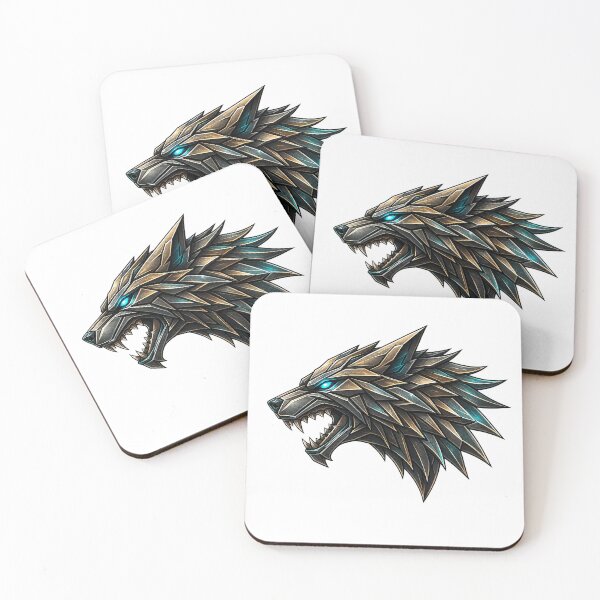 Item preview, Majestic Cybernetic Wolf Head designed and sold by Soly-Shop1.