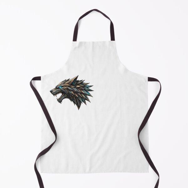 Item preview, Majestic Cybernetic Wolf Head designed and sold by Soly-Shop1.