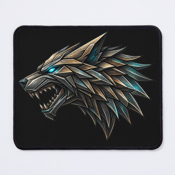 Item preview, Majestic Cybernetic Wolf Head designed and sold by Soly-Shop1.
