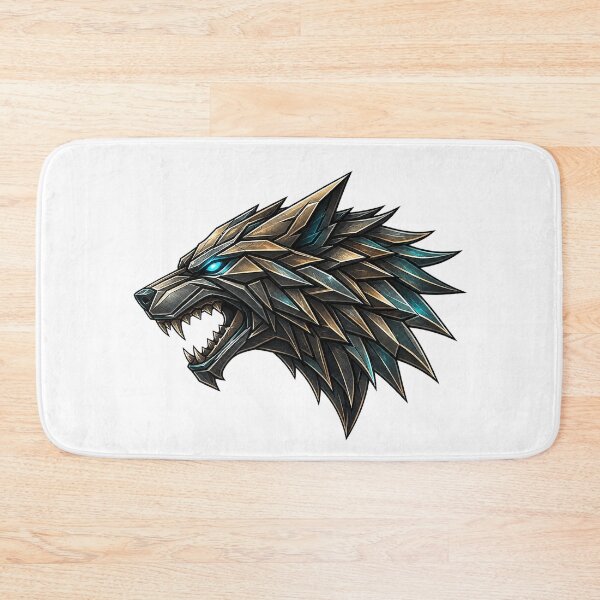 Item preview, Majestic Cybernetic Wolf Head designed and sold by Soly-Shop1.