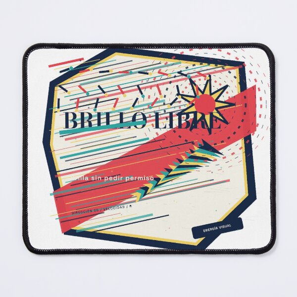 Item preview, Brillo Libre Bold Spanish Poster designed and sold by NiloStudio.