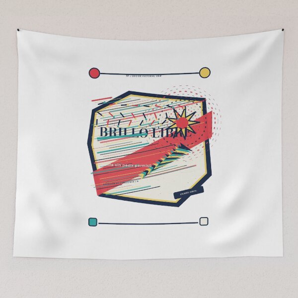 Item preview, Brillo Libre Bold Spanish Poster designed and sold by NiloStudio.