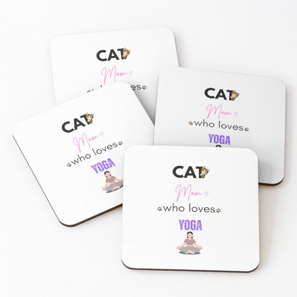 Item preview, Cat Mom Who Loves Yoga designed and sold by PawFitt.