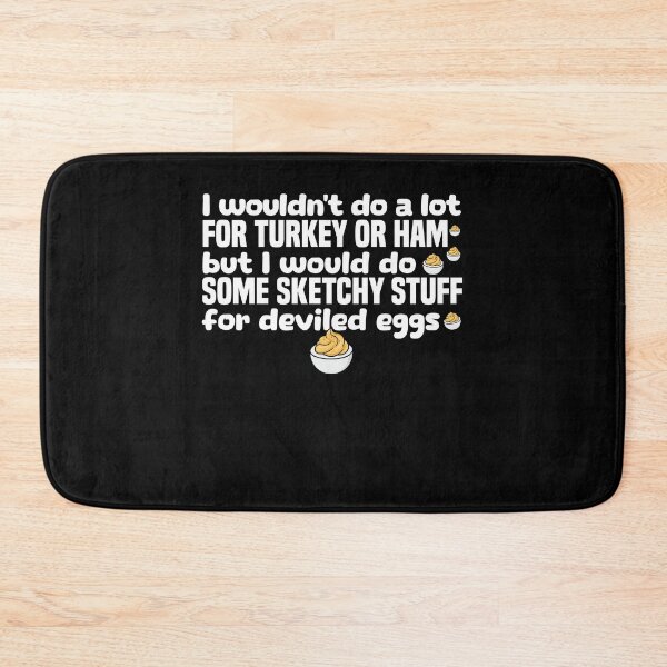 Item preview, Funny Deviled Egg Saying Thanksgiving designed and sold by ShirTomDesigns.
