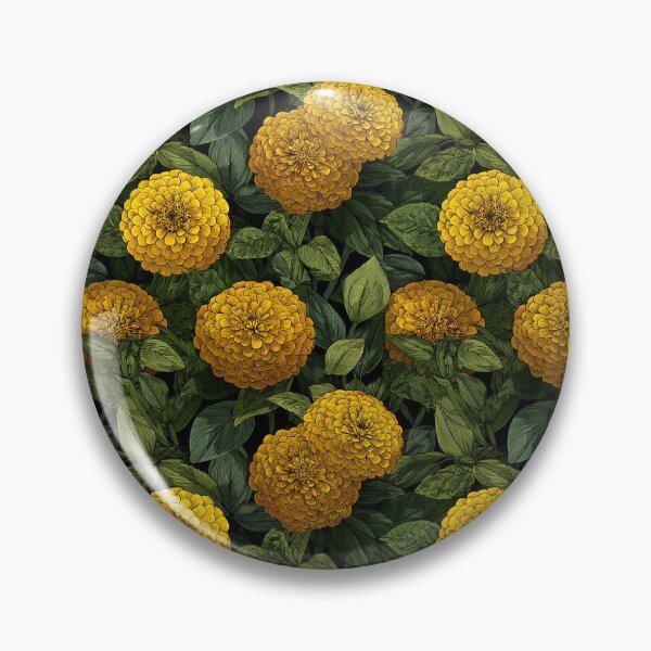 Item preview, Colorful Zinnia Print  - Birth Flower Pattern - Gifts For Girlfriend designed and sold by RoyalStarsPatts.