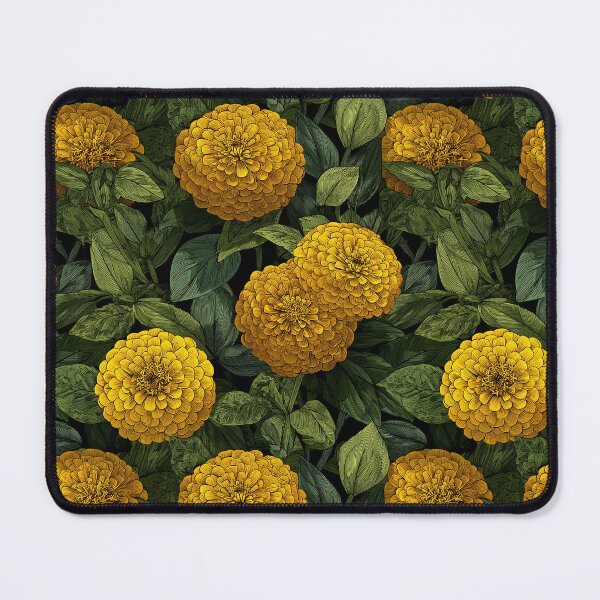 Item preview, Colorful Zinnia Print  - Birth Flower Pattern - Gifts For Girlfriend designed and sold by RoyalStarsPatts.