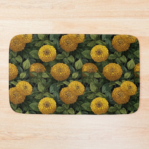 Item preview, Colorful Zinnia Print  - Birth Flower Pattern - Gifts For Girlfriend designed and sold by RoyalStarsPatts.