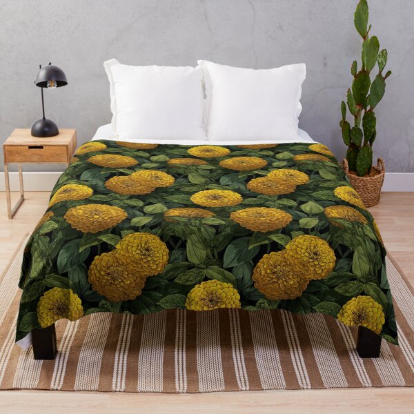 Item preview, Colorful Zinnia Print - Birth Flower Pattern - Gifts For Girlfriend designed and sold by RoyalStarsPatts.
