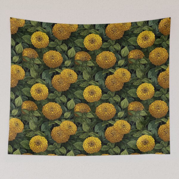 Item preview, Colorful Zinnia Print - Birth Flower Pattern - Gifts For Girlfriend designed and sold by RoyalStarsPatts.