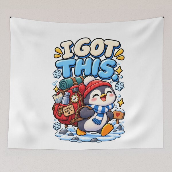 Item preview, I Got This. – Cute Confident Penguin Cartoon Design designed and sold by Kiinaaa.