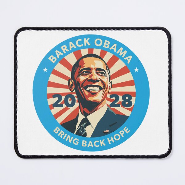 Item preview, Barack Obama 2028 Political Campaign Humor Vinyl Bumper designed and sold by teemix.