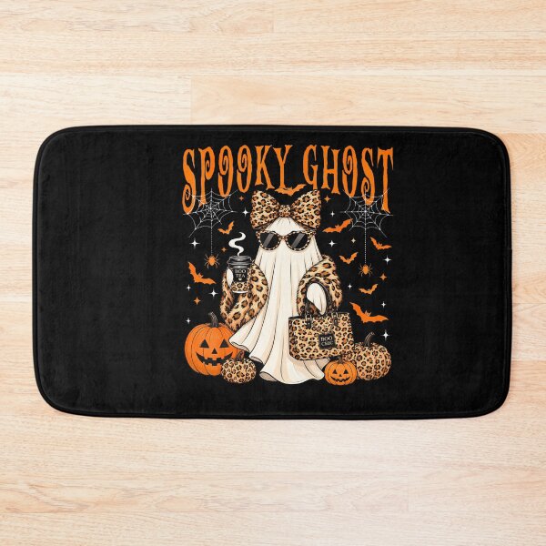 Item preview, Coquette Leopard Ghost Coffee Halloween Boo Jee designed and sold by Teansnack.
