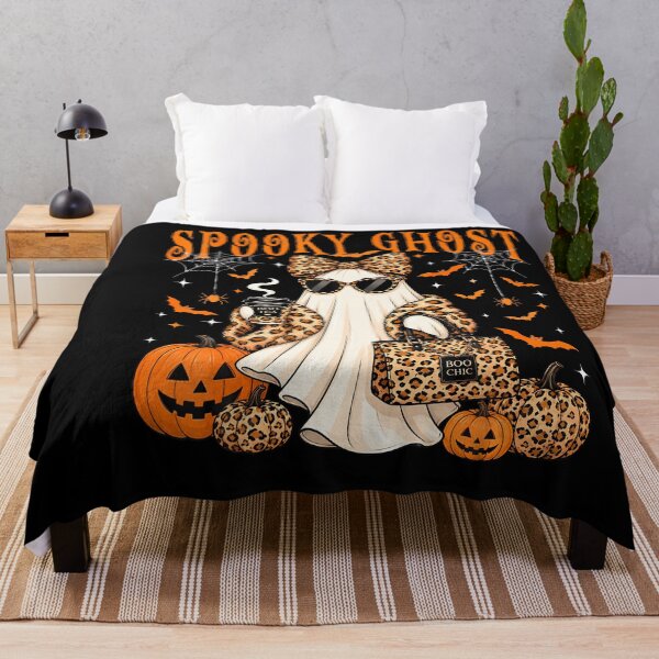 Item preview, Coquette Leopard Ghost Coffee Halloween Boo Jee designed and sold by Teansnack.