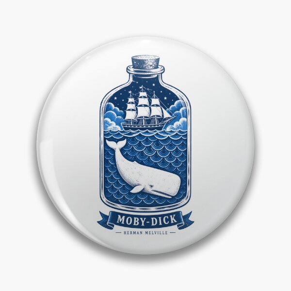 Item preview, Moby Dick: Ship in a Bottle Above the White Whale designed and sold by Fenay Designs.