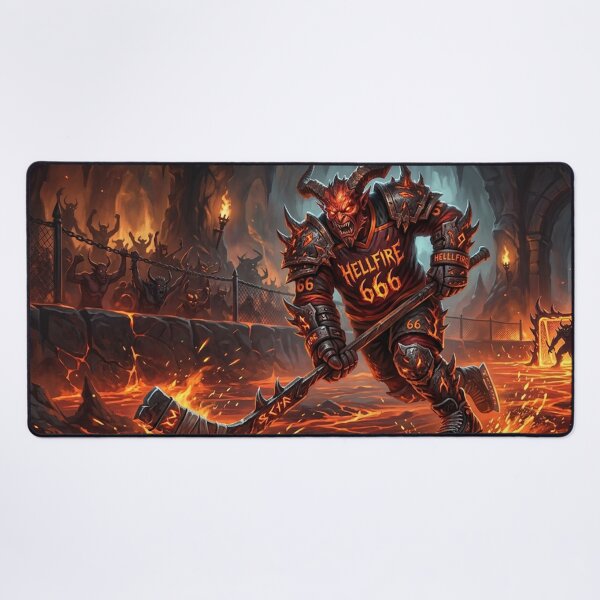 Item preview, Ice hockey Demon designed and sold by The King's general goods.