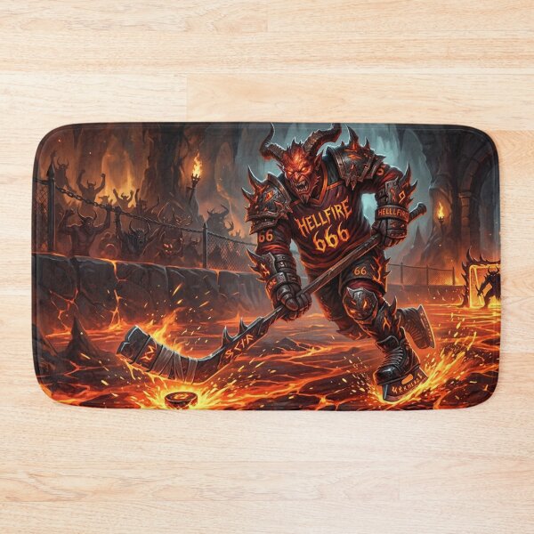 Item preview, Ice hockey Demon designed and sold by The King's general goods.