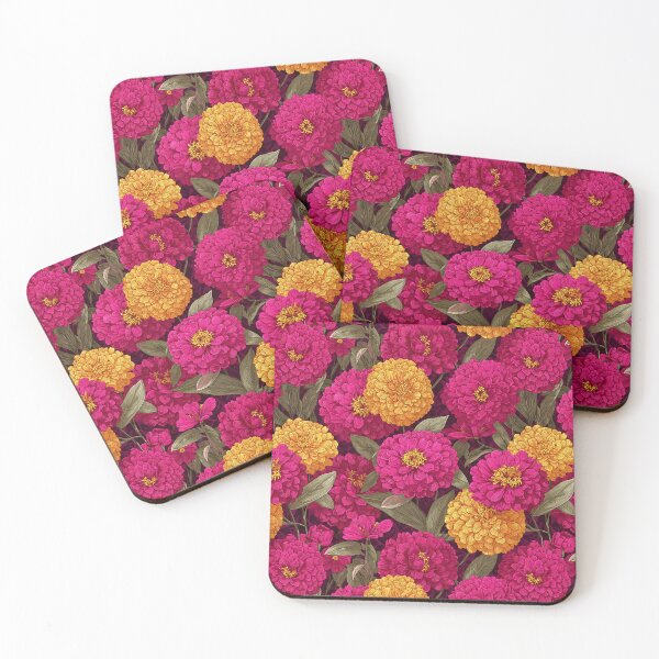 Item preview, Elegant Zinnia Floral - Flower Floral Pattern - Gifts For Girls designed and sold by RoyalStarsPatts.
