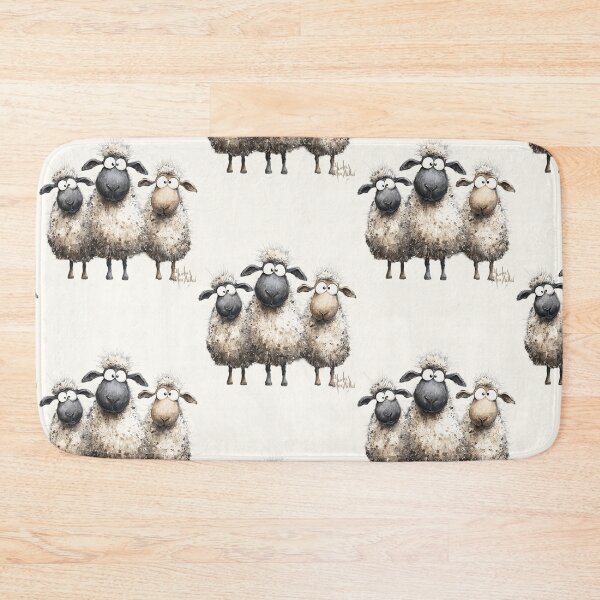 Item preview, Gorgeous Valais Blacknose Sheep ' FuN SHeeP ' BY SHiRLeY MacARTHuR designed and sold by Shirley MacArthur Art.
