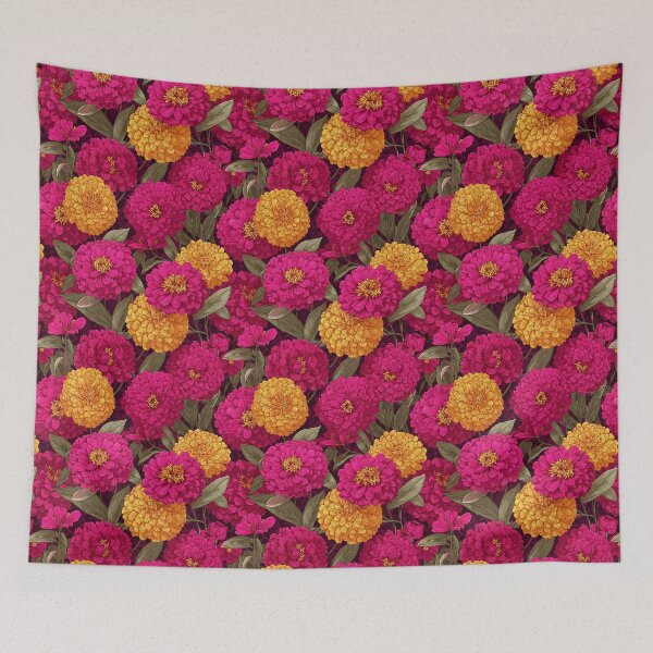 Item preview, Elegant Zinnia Floral - Flower Floral Pattern - Gifts For Girls designed and sold by RoyalStarsPatts.