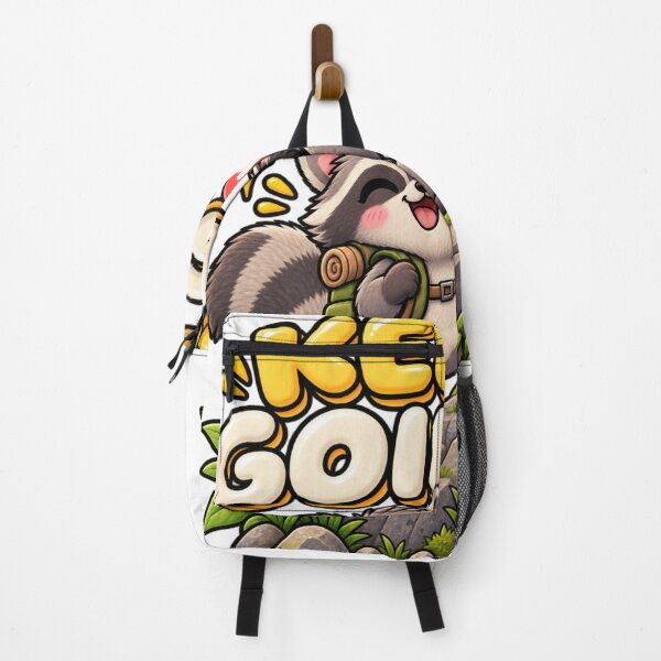 Item preview, Keep Going. – Cute Determined Raccoon Cartoon Design designed and sold by Kiinaaa.