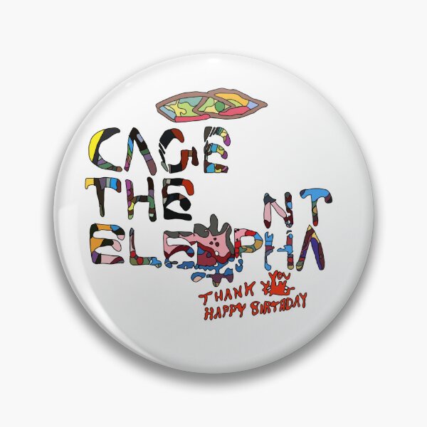 Item preview, Thank You Happy Birthday Cage The Elephant Album Cover Art designed and sold by MrPodMicropsArt.