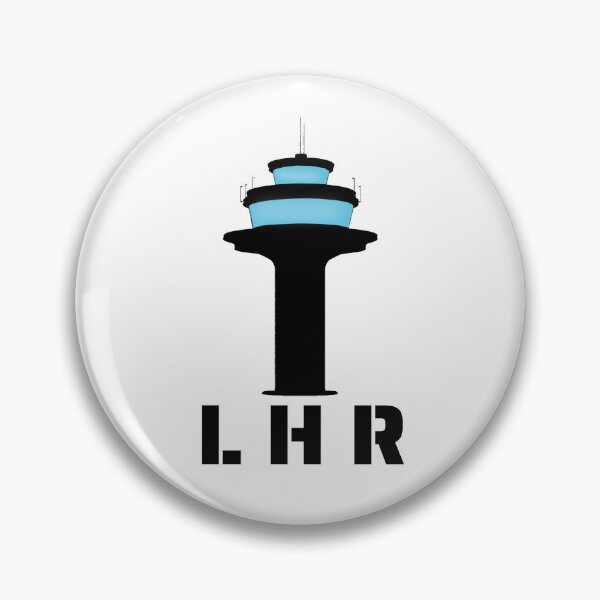 Item preview, LHR (London Heathrow) Airport Tower Sticker designed and sold by Aviation Sticker Shop.