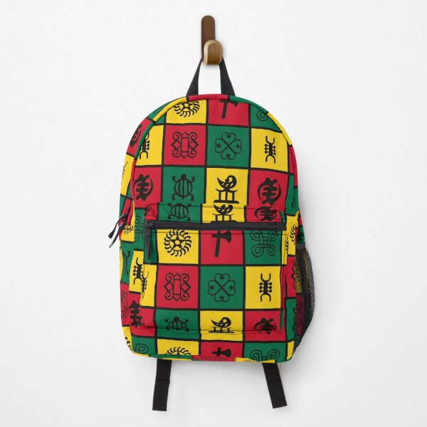 Item preview, Adinkra Symbols in Pan-African colors designed and sold by MammothArt.