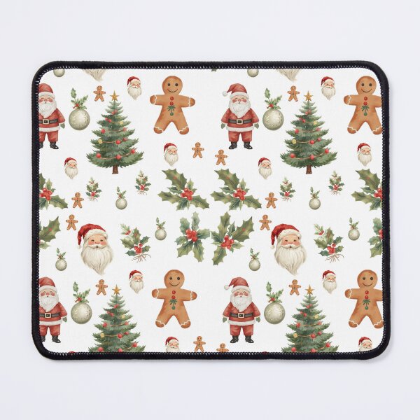 Item preview, Copy of Vintage Retro Christmas Watercolor Santa designed and sold by Patternpulseee.