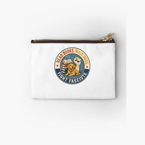 Item preview, Read Books. Walk Dogs. Fight Fascists. Activist Dog Owner Book Lover designed and sold by HumansStuck12.