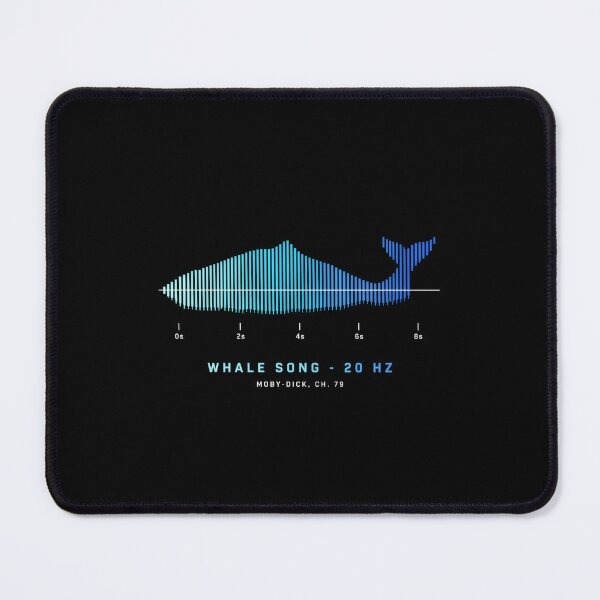 Item preview, Moby Dick: Whale Song at 20 Hz Audio Wave designed and sold by Fenay Designs.
