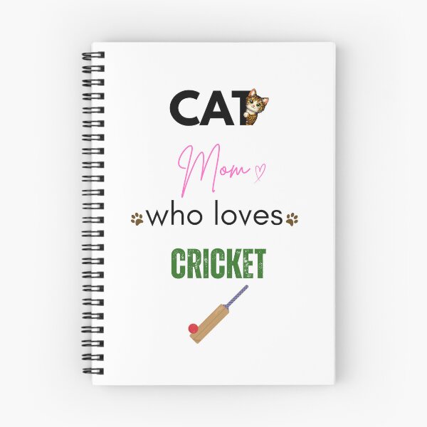 Item preview, Cat Mom Who Loves Cricket designed and sold by PawFitt.