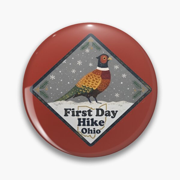 Item preview, First Day Hike Ohio designed and sold by Broken Antler Designs .