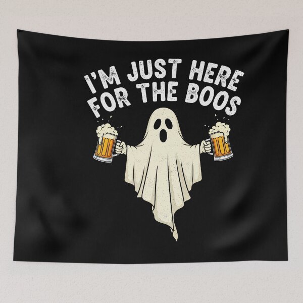Item preview, Funny Halloween Im Just Here For The Boos designed and sold by Teansnack.